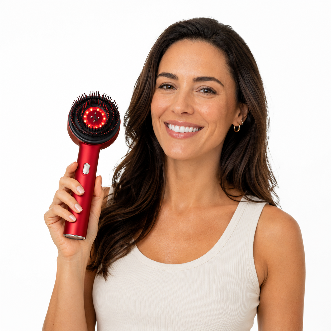 Lumoq™ Massajador Capilar de Luz Vermelha.